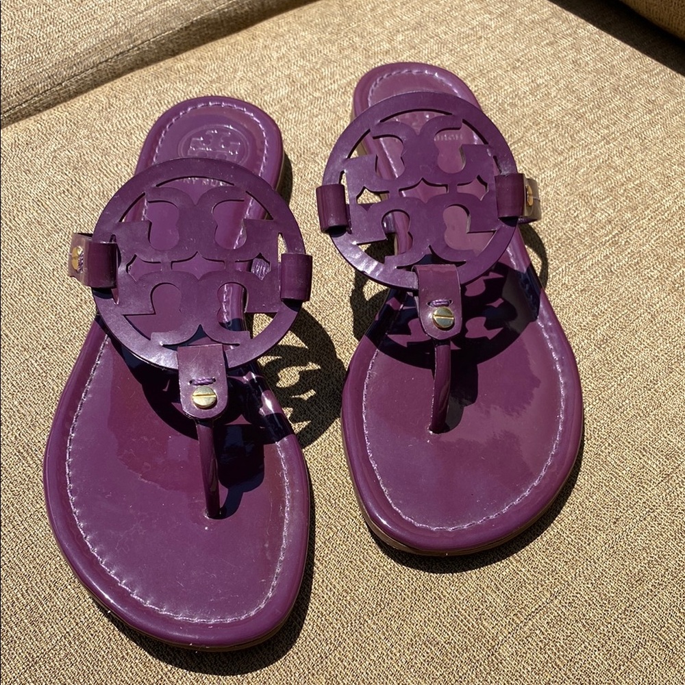 Tory Burch Miller Purple Sandals size 9